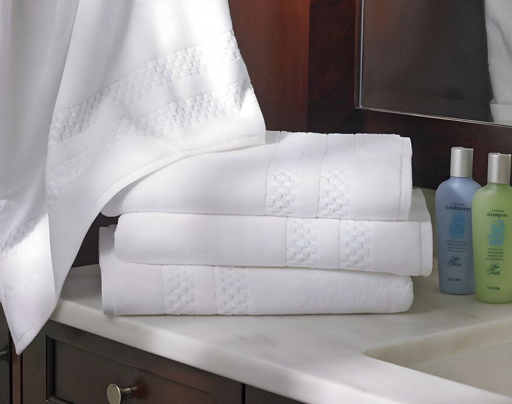 Checker Border Towel